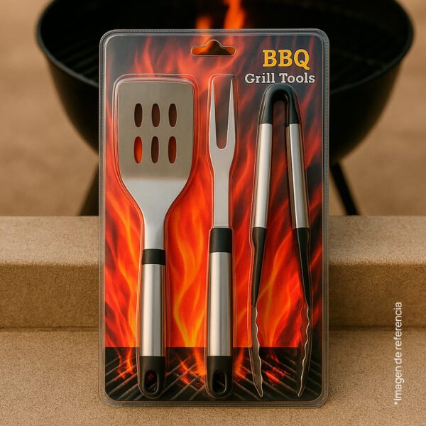 Set de barbacoa blíster
