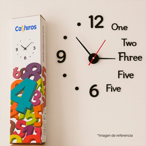 Reloj de Pared 3D