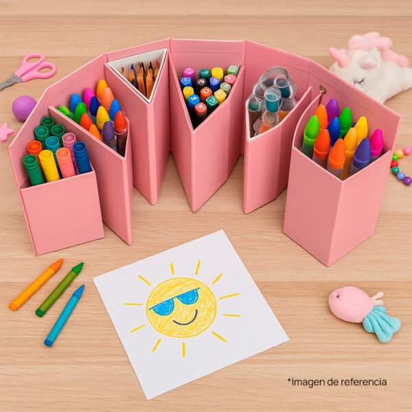 Set de arte exagonal
